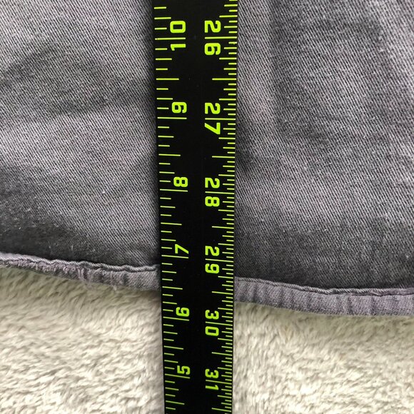 Biker Design Mens Shirt Large Graphic Prinnt Top Gray Sleeveless Button Up Y2K - Picture 4 of 9